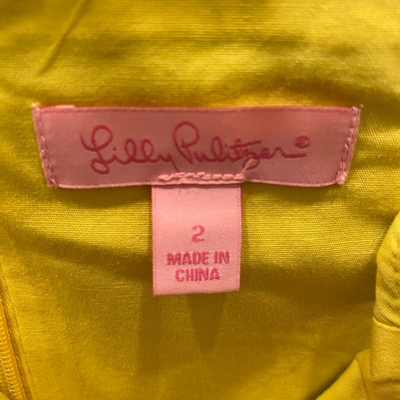 Lilly Pulitzer Blue and White Floral Mini Skort Dress, Size 2 - Picture 2 of 15